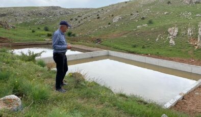 Kayseri Pınarbaşı’nda sulama atağı