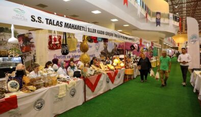 Kayseri Talas’ın yıldızı fuarlarda parlıyor