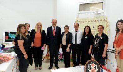 KKTC’de köy kadınlarının el emekleri sergilendi