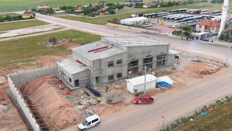 Konya Meram’da itfaiye merkezleri şekilleniyor
