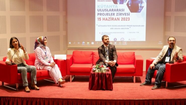 Kütahya’da uluslararası projeler zirvesi başladı