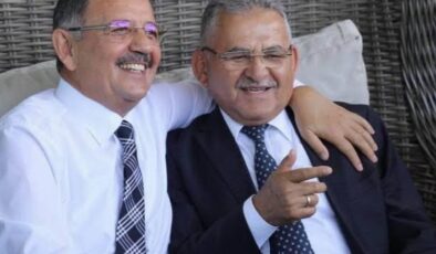 Mehmet Özhaseki’ye Büyükkılıç’tan tebrik