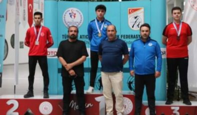Sakaryalı sporcudan şampiyonada tam isabet