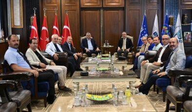 TÜRFAD Bursa’dan Başkan Alinur Aktaş’a ziyaret