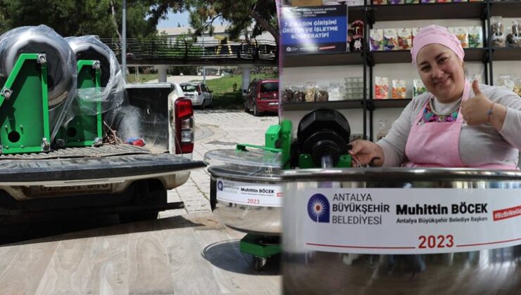 Unu sizden, yoğurması belediyeden