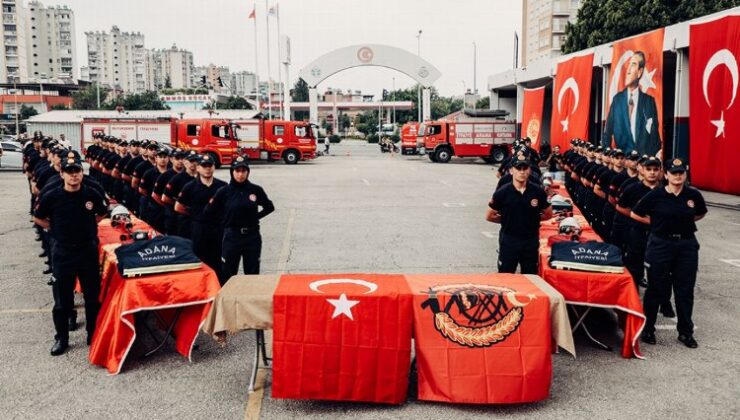 70 itfaiye eri memuru yemin etti