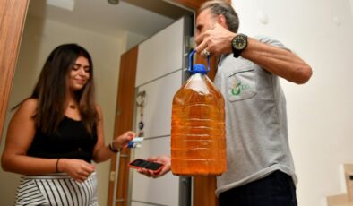 Antalya Muratpaşa’da ‘atık yağ’ kazandırıyor… 5 litresi 95 TL!