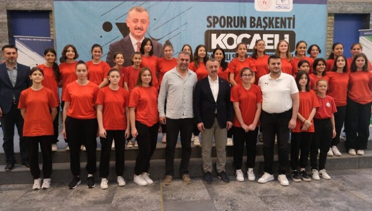 Başarılı sporcular ‘Sporun Başkenti’nde buluştu