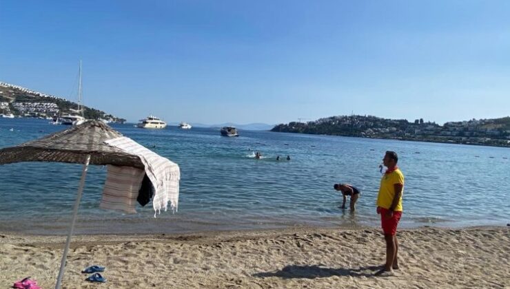 Bodrum plajlarında güvenli sezon için çalışılıyor