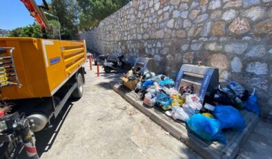 Bodrum’da 7 bin tona yakın atık toplandı