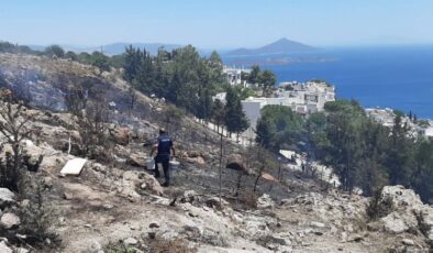 Bodrum’daki peşi sıra yangınlar destek ekipleriyle kontrol altında