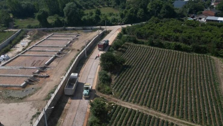 Bursa İnegöl’de küme evlerde sathi kaplama