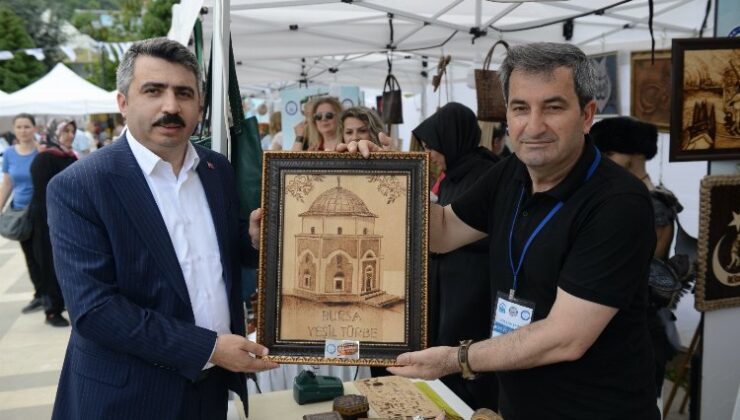 Bursa Yıldırım’da el emekleri görücüye çıkıyor