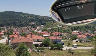 Bursa’nın dağ ilçelerinde sıcaklıklar rekor seviyeye çıktı