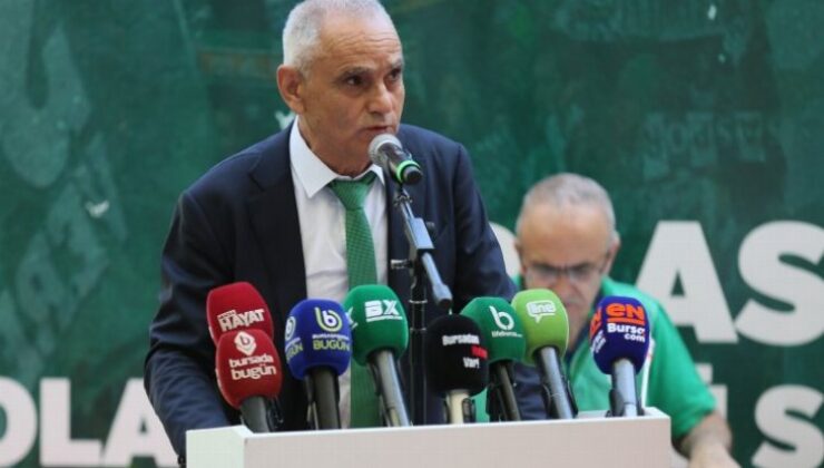 Bursaspor’un 31. başkanı Recep Günay oldu