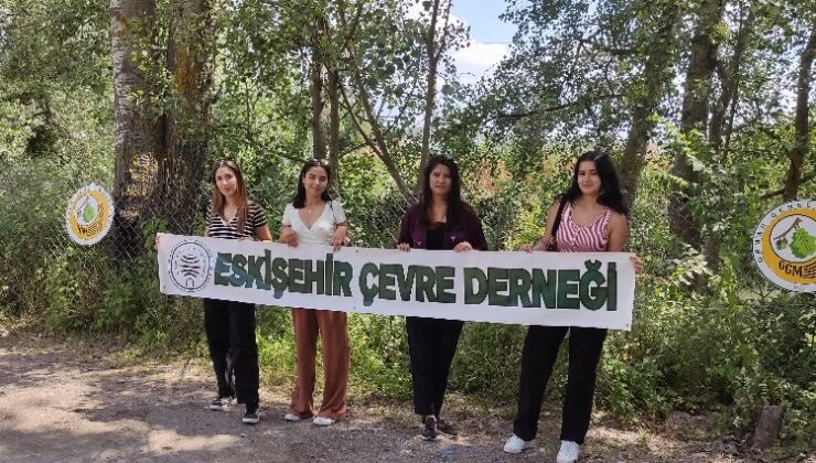 Çevre aktivistlerinden Eskişehir Orman Fidanlığı’na inceleme