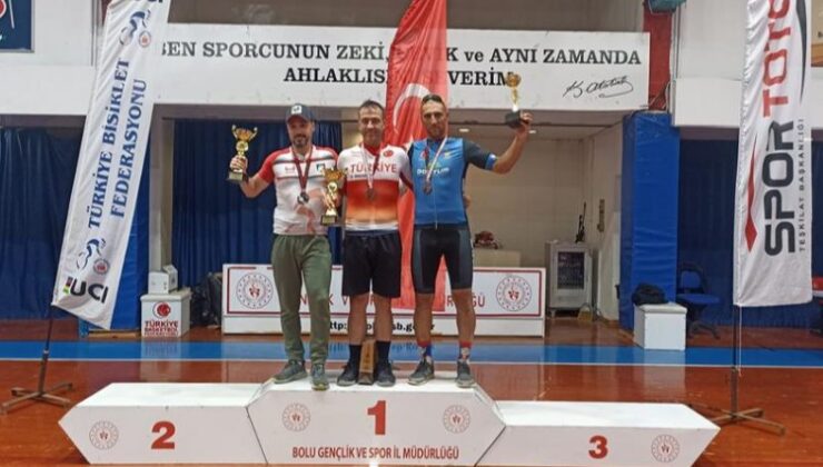 Dağ bisikletinde DOSTUM’dan iki derece
