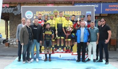 Erciyes Uluslararası Yol Bisiklet Yarışları nefesleri kesti