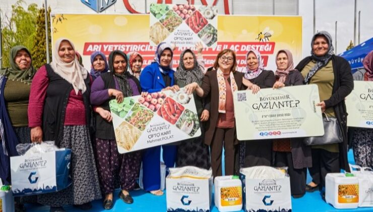 Gaziantep’te çiftçilere tam destek