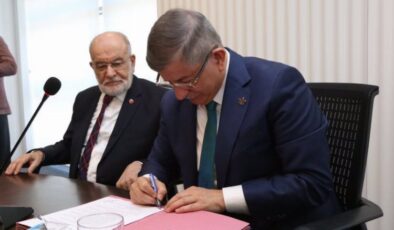 Gelecek ‘Saadet’e erdi! İttifakın protokolü imzalandı