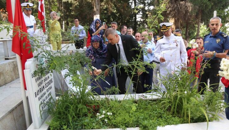Gölcük’te şehitler dualarla anıldı