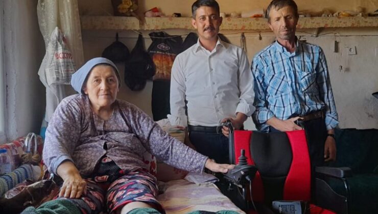 Gülfidan Teyze’ye Manisa Büyükşehir’den akülü destek