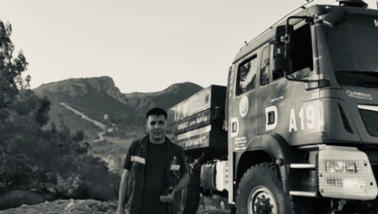 İzmir’deki orman yangınında bir şehit!