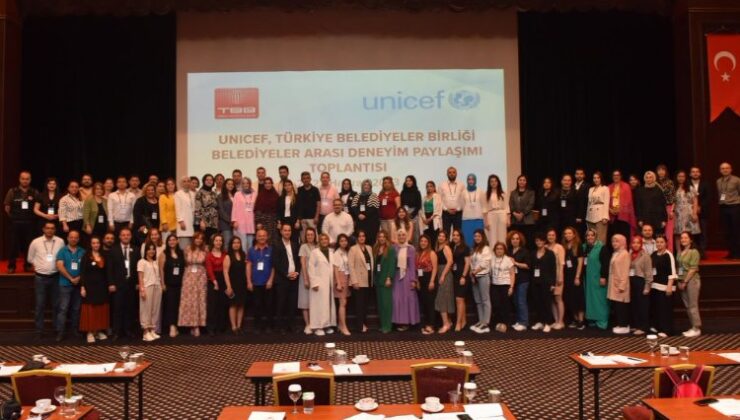 İzmit Belediyesi ile UNICEF, çocuklar için ortak çalışıyor