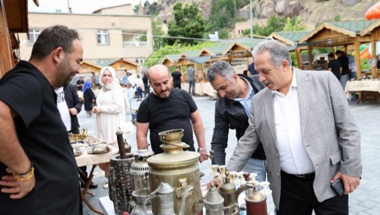 Kayseri Talas’ta Antika Pazarı iki güne çıkıyor