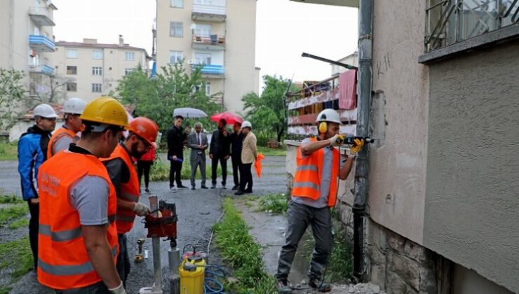 Kayseri Talas’ta karot mesaisi
