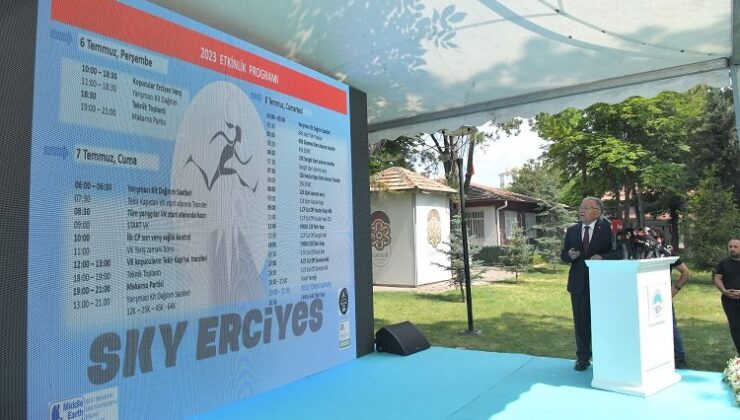 Kayseri’de hedef: 12 ay Erciyes