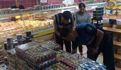 Kocaeli Zabıtası’ndan raf ve kasa fiyatı denetimi