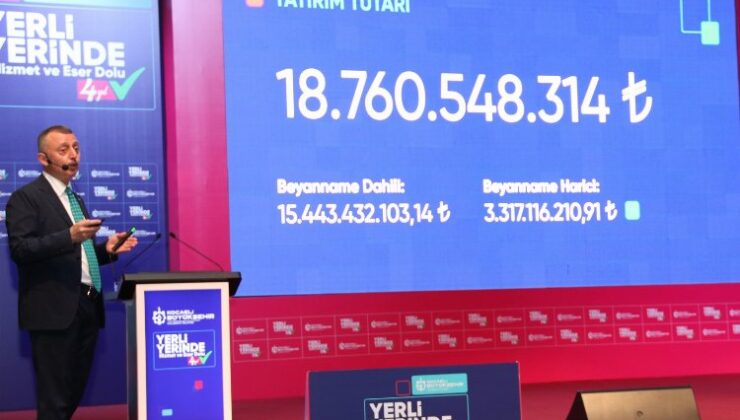 Kocaeli’de 4 yılda 18,7 milyar TL’lik eser