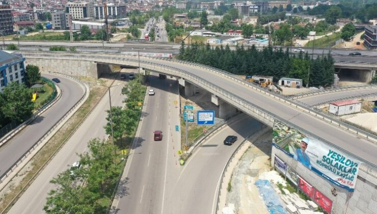 Kocaeli’de o kavşak trafiğe nefes aldıracak