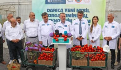 Kocaeli’de sebze ve meyveler topraksız tarımla yetiştiriliyor