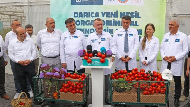 Kocaeli’de sebze ve meyveler topraksız tarımla yetiştiriliyor