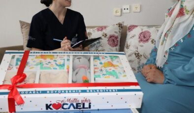 Kocaeli’ye ‘hoş geldin’ bebek