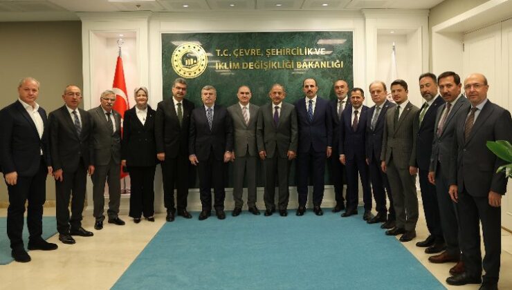 Konya’dan Bakan Özhaseki’ye nezaket