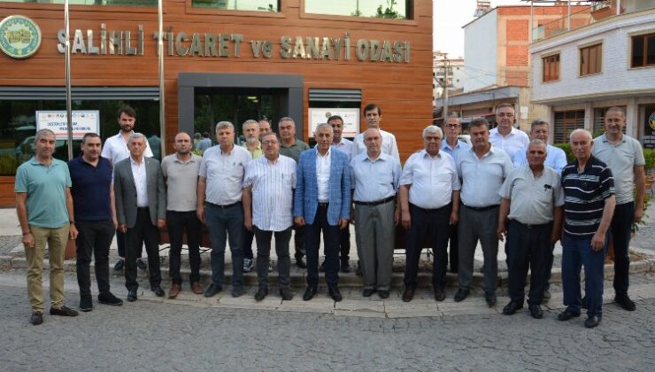 Kula ve Selendi’den Salihli’ye tam destek