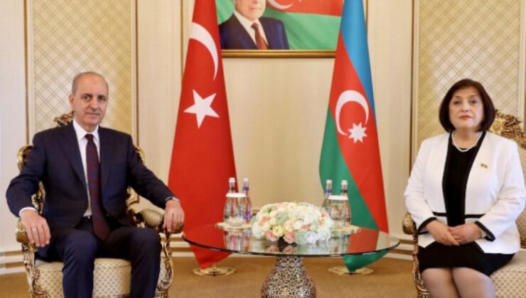 Kurtulmuş Azerbaycan’da mevkidaşıyla görüştü
