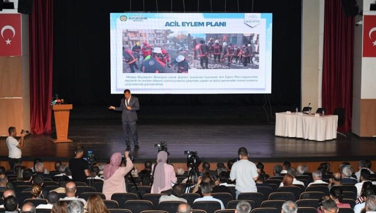 Malatya’da Kent Merkezi Planlama Toplantısı yapıldı