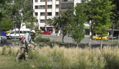 Malatya’nın parklarında bakım ve onarım