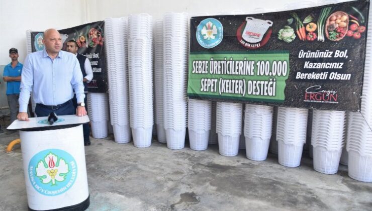 Manisa Gölmarmaralı üreticiler de sepetlendi