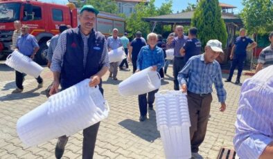 Manisa’dan üreticiye 100 bin sepet desteği