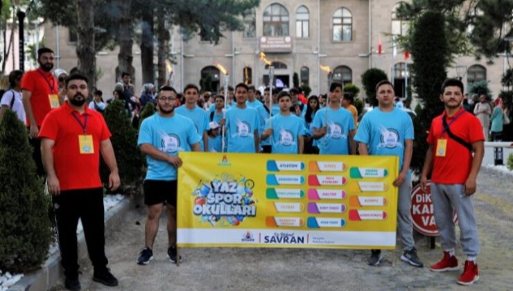 Nevşehir Belediyesi yaz spor okulu açıldı