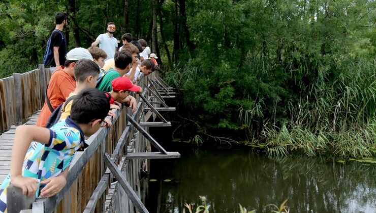Sakarya’da 120 genç doğaya yakın temas kurdu