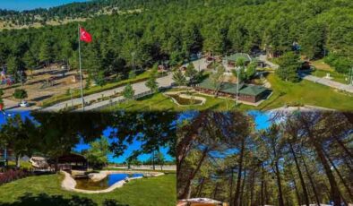 Sıcaktan bunalan Kefe’ye koşuyor