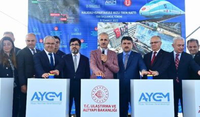 Tünel çalışmalarına Bakan Uraloğlu start verdi