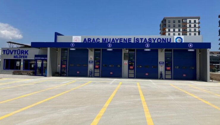 TÜVTÜRK’ten Bursa’ya 7’nci istasyon