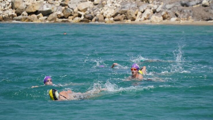 Yayla Sahili, ‘Bölgesel Triatlon’a ev sahipliği yaptı